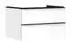 Hansgrohe-HG-Xelu-Q-Waschtischunterschrank-Weiss-Hochglanz-780-550-mit-2-Schubkaesten-fuer-Konsolen-mit-Aufsatzwaschtisch-Mattschwarz-54074670 gallery number 1